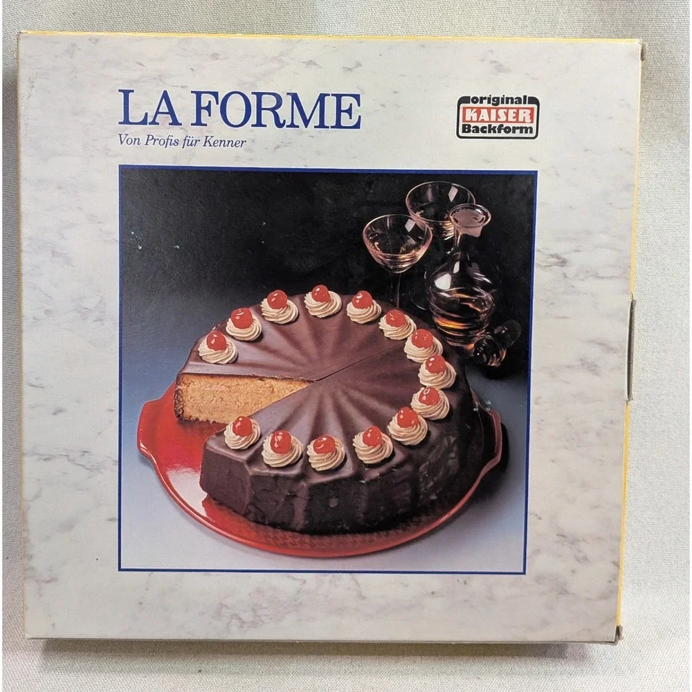 Kaiser La Forme Flan Case Pan 28cm Gray New West Germany Herrentortenform 630236